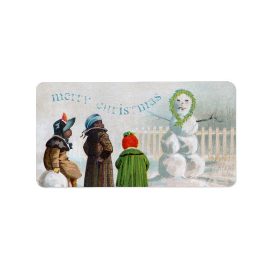 Étiquette Adresse de retour (Devant)