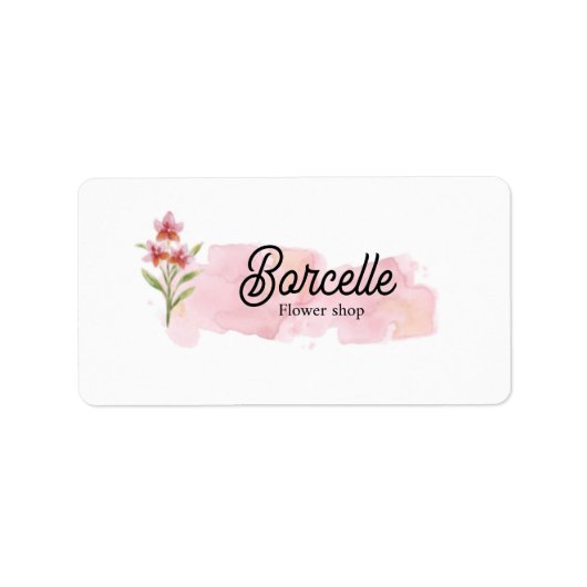 Étiquette Adresse de retour (Devant)