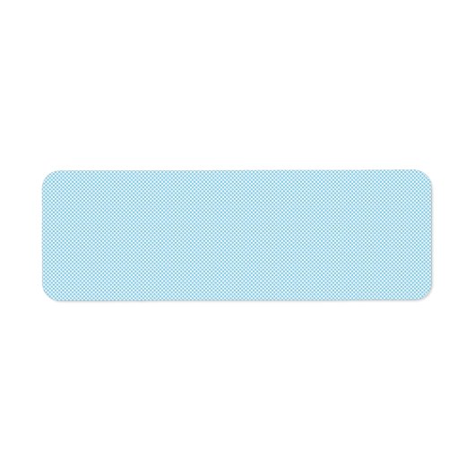 Étiquette Adresse de retour (Devant)