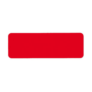 Étiquette Adresse de retour