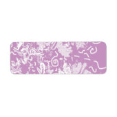 Étiquette Adresse de retour (Devant)