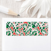 Étiquette Adresse de retour (En situation)