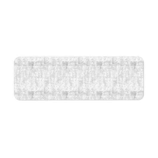 Étiquette Adresse de retour (Devant)