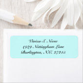 Étiquette adresse de retour (En situation)