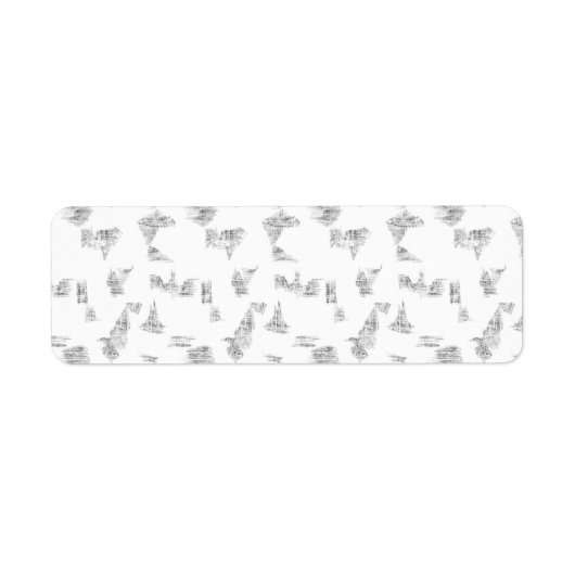 Étiquette Adresse de retour (Devant)