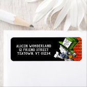 Étiquette Adresse de retour (En situation)