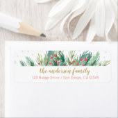 Étiquette Adresse de retour (En situation)