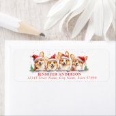 Étiquette Adresse de retour (En situation)