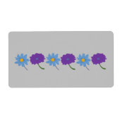 Étiquette Adresse de retour (Devant)