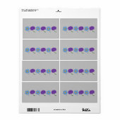 Étiquette Adresse de retour (Feuille entière)