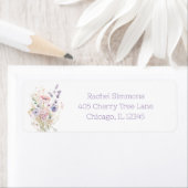 Étiquette Adresse de retour (En situation)