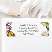 Étiquette Adresse de retour (En situation)