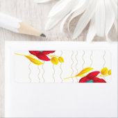 Étiquette Adresse de retour (En situation)