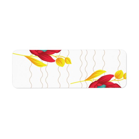 Étiquette Adresse de retour (Devant)