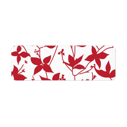 Étiquette Adresse de retour (Devant)