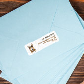 Étiquette Adresse de retour de Corgi