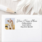 Étiquette Adresse de retour de Kitten joueur (En situation)