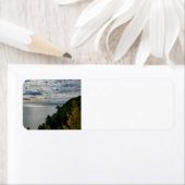 Étiquette Adresse de retour de l'île Mackinac (En situation)