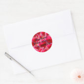 Étiquette Adresse de retour des coeurs (Enveloppe)