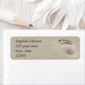 Étiquette Adresse de retour d'été moderne (En situation)