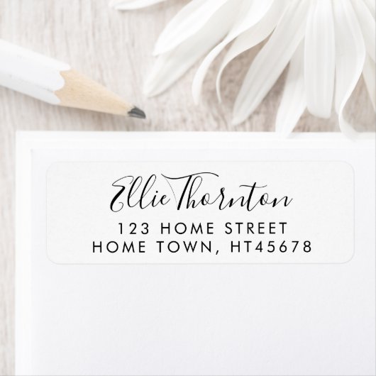 Étiquette Adresse de retour du nom de script (En situation)