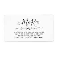 Adresse de retour du script de mariage de gros mon
