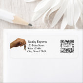 Étiquette Adresse de retour Label Modèle Réalité Experts (En situation)