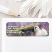 Étiquette Adresse de retour Maltais (En situation)