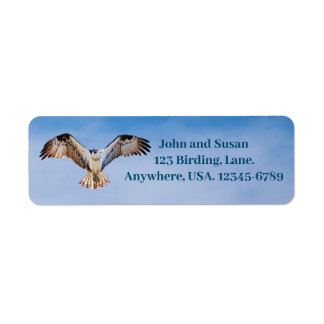Étiquette Adresse de retour Osprey