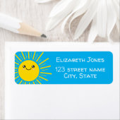 Étiquette Adresse de retour Sunshine (En situation)