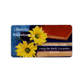 ÉTIQUETTE ADRESSE DES AMATEURS DE LIVRE (Devant)