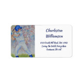 Étiquette Adresse du baseball (Devant)