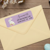 Étiquette Adresse du script Bunny de Pâques