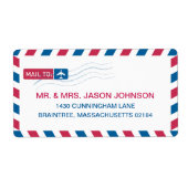 Étiquette Adresse e-mail (Devant)