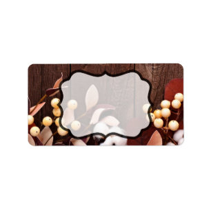 Étiquette Adresse postale professionnelle 1,25 po x 2,75 po 