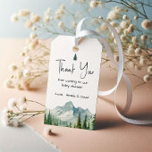 Étiquette Adventure Mountain Merci Favor