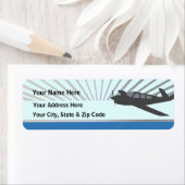 Étiquette Aéronefs Beechcraft (En situation)