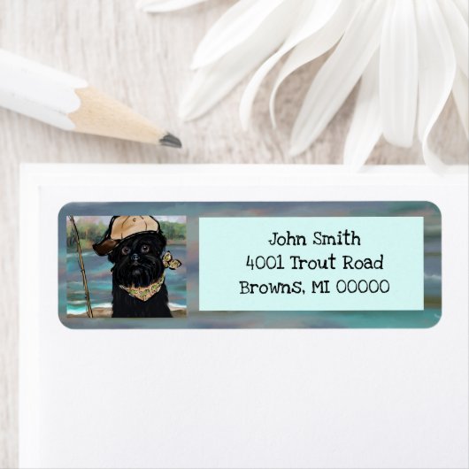 Étiquette Affenpinscher (En situation)