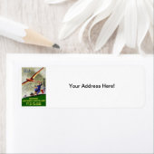 Étiquette Affiche du concours d'aéronefs modèle 1932 (En situation)