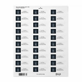 Étiquette Affirmations de devis motivationnelles (Feuille entière)