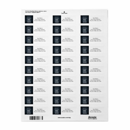 Étiquette Affirmations de devis motivationnelles (Feuille entière)