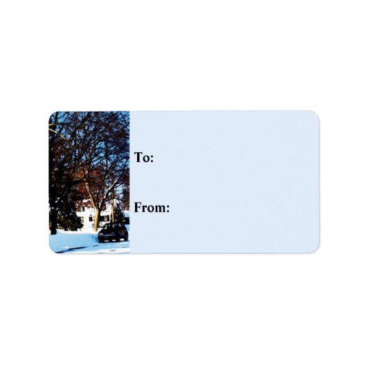 Étiquette After the Snowstorm (Devant)