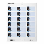 Étiquette After the Snowstorm (Feuille entière)