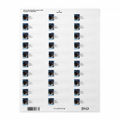 Étiquette After the Snowstorm (Feuille entière)