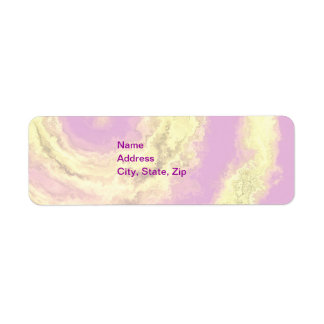 ÉTIQUETTE AGATE ROSE & OR