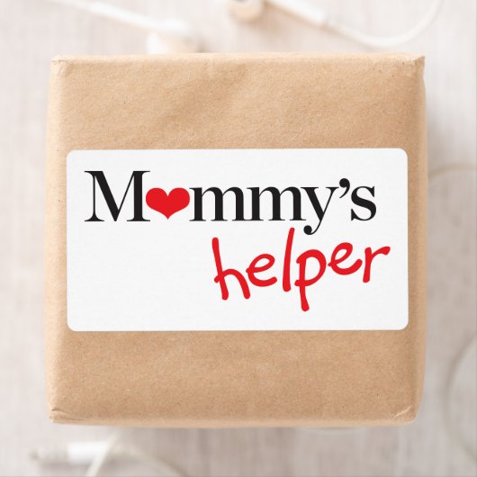 Étiquette Aide de maman (En situation)