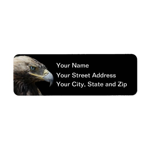 Étiquette Aigle (Devant)