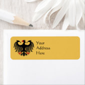 Étiquette Aigle allemand (En situation)