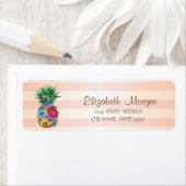 Étiquette Aiguille florale mignonne (En situation)