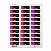 Étiquette Aile Phoenix Space (Feuille entière)